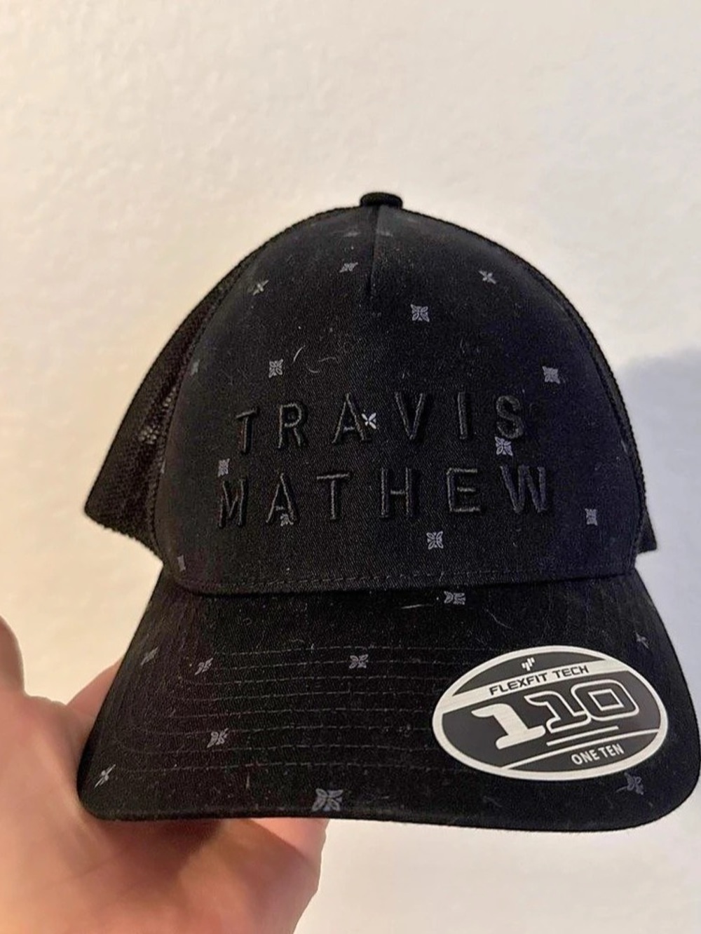 TravisMathew Travis Mathew Flexfit Tech 110 cap Flexfit Tech 110 Cap Black
